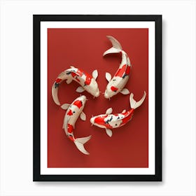 Koi Fish 13 Art Print