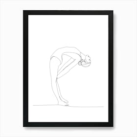 Yoga Pose 13 Art Print