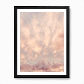 Nature Pastel Skies Art Print