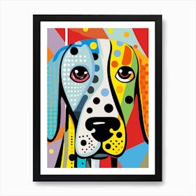 Pop Art Dotty Dog 3 Poster