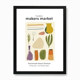 Frankfurt Handmade Haven Festival 1 Art Print