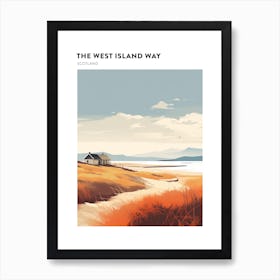 The West Island Way Scotland 1 Hiking Trail Landscape Poster Art Print