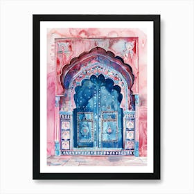 Blue Door 67 Art Print