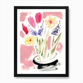 Floral Composition Poster