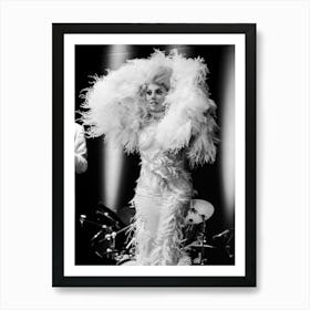 Lady Gaga In Concert At Umbia Jazz 2015 Art Print