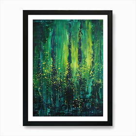 Green Forest 2 Art Print