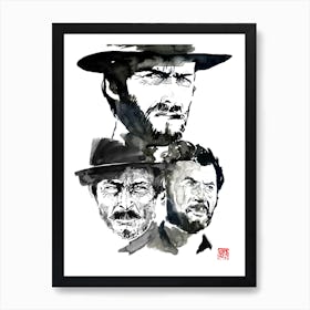 The Good The Evil And The Ugly Art Print