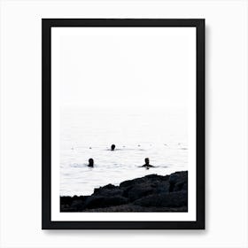 Friends On The Water Art Print