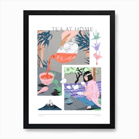 Japanese Tea Art Print