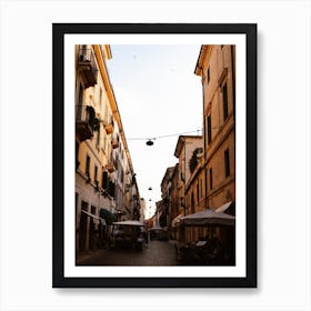 Copper Street Verona Italy Colour Travel Photography Art Print