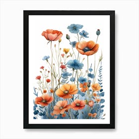 Poppies Art Print