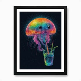 Jellyfish 8 Art Print