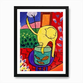 Henri Matisse The Cat With Red Fish Art Print