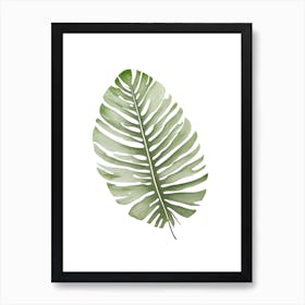 Tropical Leaf Art Print