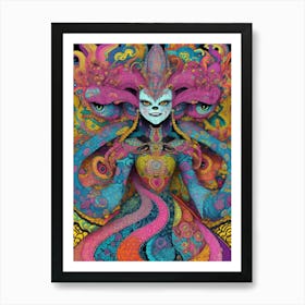 Psychedelic Art 1 Art Print