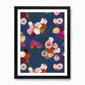 Summer Flower Garden Art Print