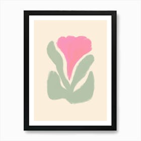 Pink Flower 1 Art Print