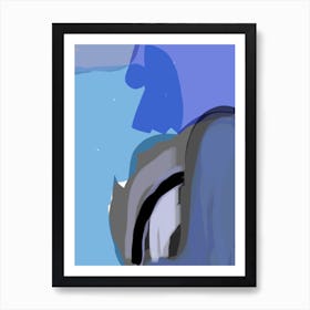 On The Cliff34 Art Print