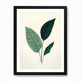 Green Leaves 2 Art Print