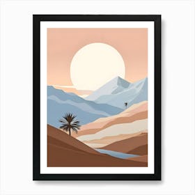 Desert Landscape 30 Art Print