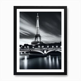 Eiffel Tower In Paris 9 Art Print