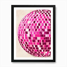 Disco Ball 50 Art Print