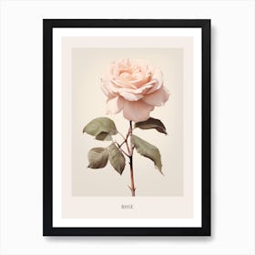 Floral Illustration Rose 2 Poster Art Print