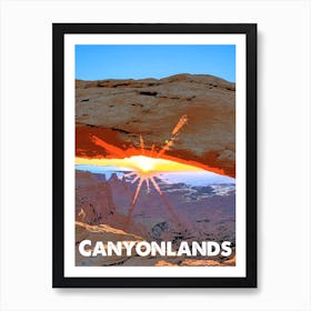 Canyonlands, National Park, Nature, USA, Wall Print, 1 Art Print