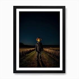 Haunted Man Art Print