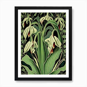 Jack In The Pulpit 2 Floral Botanical Vintage Poster Flower Art Print