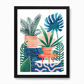 Tropical Plants 11 Art Print