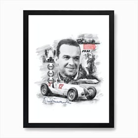 Rudolf Caracciola Art Print