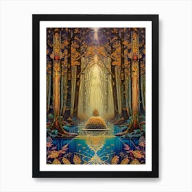 'The Forest' 2 Art Print