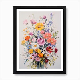 Flowers In A Vase 17 Art Print