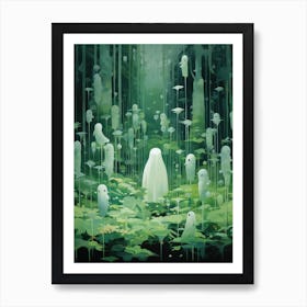 Ghosts In The Forest 2 Art Print