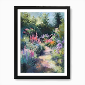  Floral Garden English Oasis 1 Art Print