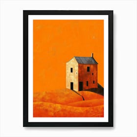 House In The Desert 2 Art Print