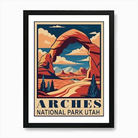 Arches National Park Utah Art Print