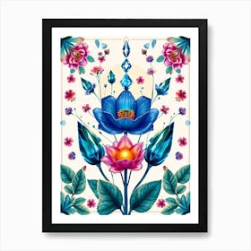 Lotus Flower 5 Art Print