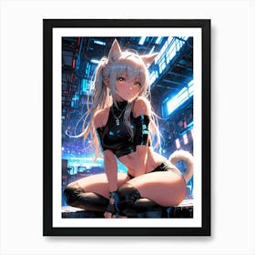 Anime Girl 13 Art Print