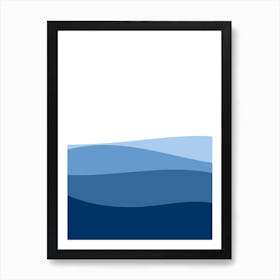 Ocean Waves 1 Art Print