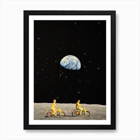 Through The Galaxy Art Print