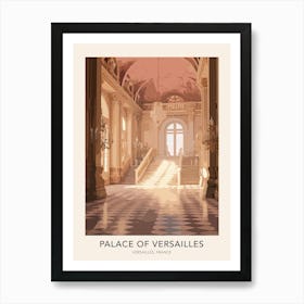 Palace Of Versailles Versailles France 3 Travel Poster Art Print