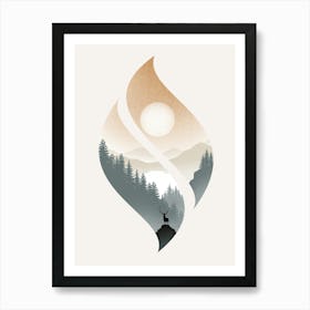 Fire Elemental Art Print