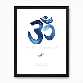 Om Art Print