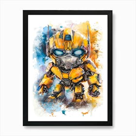 Bumblebee Transformers Art Print