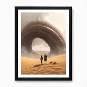 Dune Fan Art Storm 2 Art Print