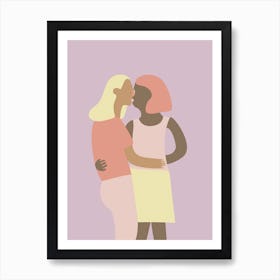 Types Of Love V Philia Art Print