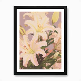 Artistic Floral 2 Art Print