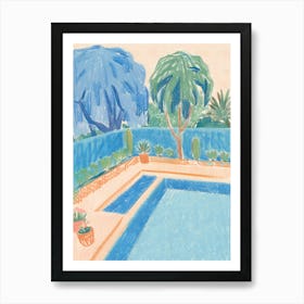 Swimming Pool 4 Art Print